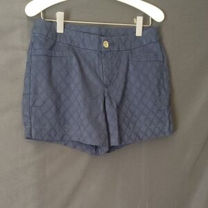 Lilly Pulitzer Navy Textured Women's Shorts